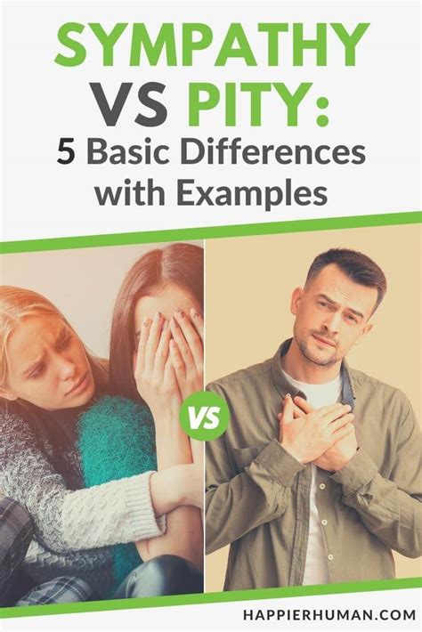 Pity vs Sympathy: Choosing the Right One To Use.